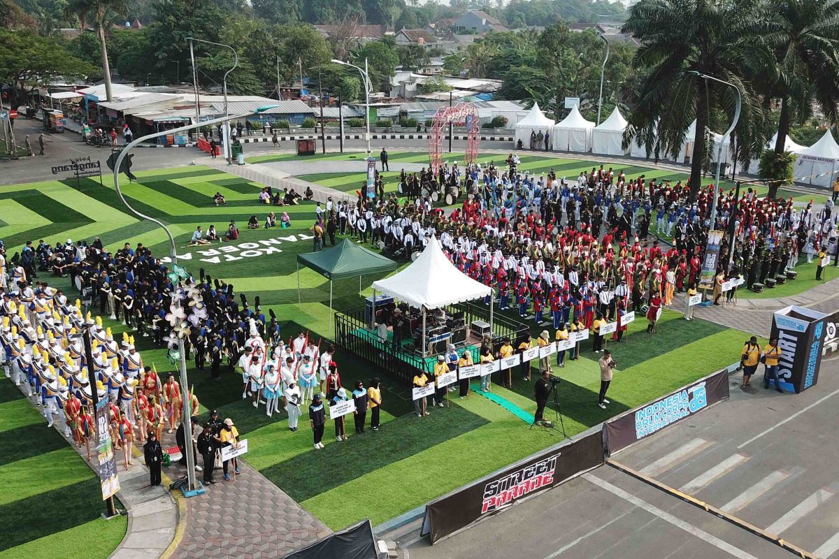 3.000 peserta ikuti kompetisi drum internasional di Tangerang