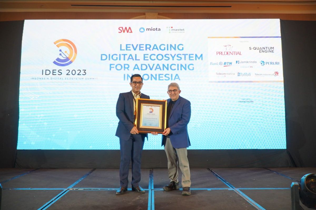 Jasa Marga raih penghargaan inovasi teknologi dalam ajang IDES 2023