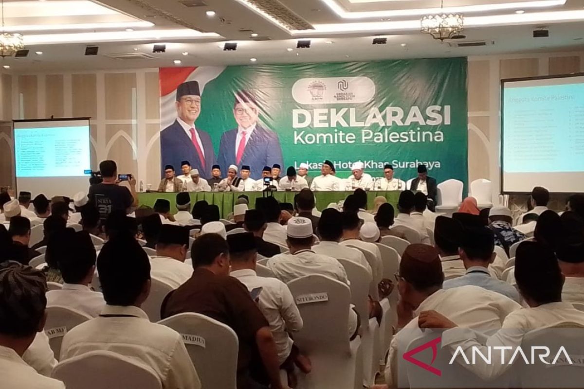 Kiai dan Nyai berbagai daerah deklarasi Laskar Santri AMIN Indonesia