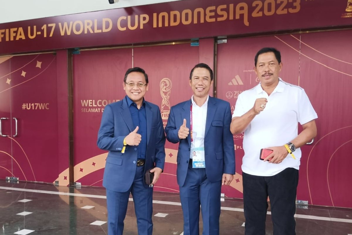 Pj Gubernur Jateng ikut semangati pemain timnas Piala Dunia U-17