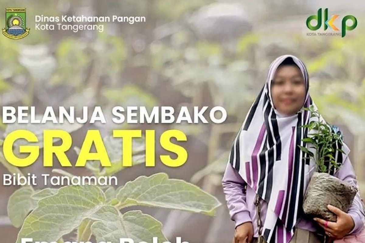 DKP Kota Tangerang bagikan bibit tanaman gratis