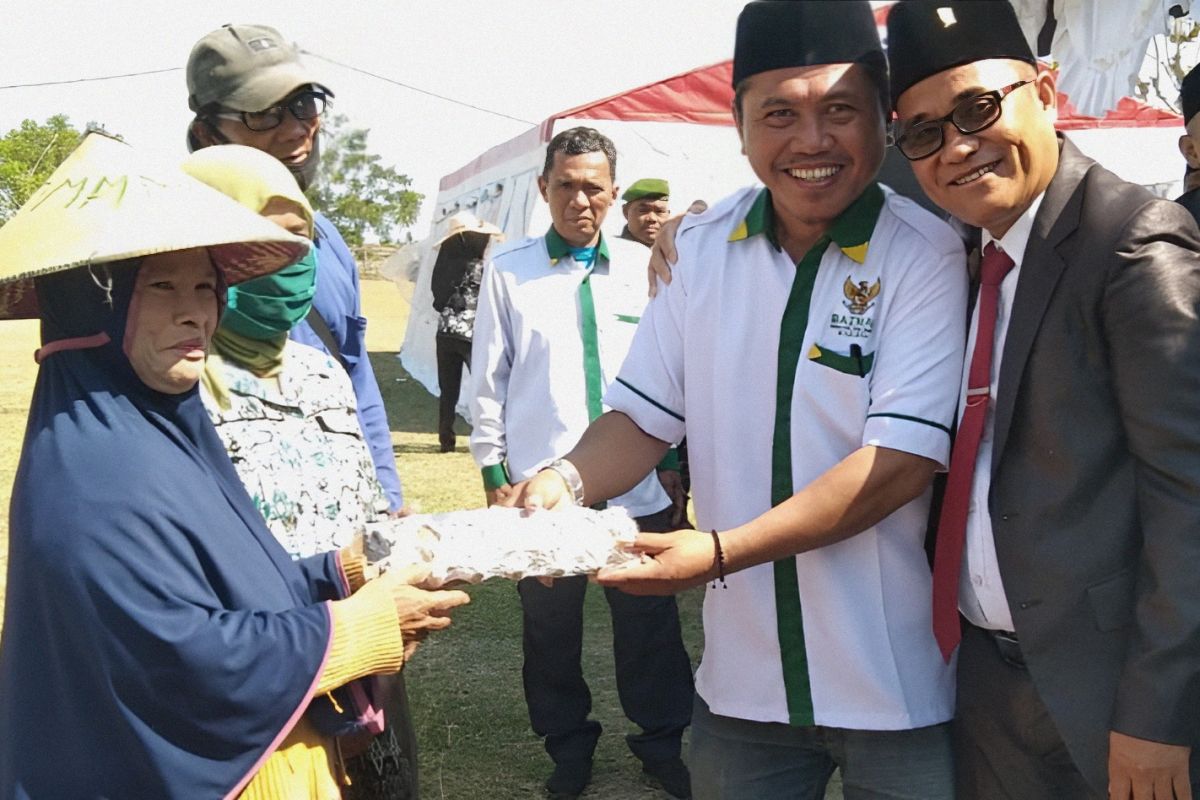 Baznas Kabupaten Sigi beri bantuan pemenuhan gizi warga untuk cegah stunting