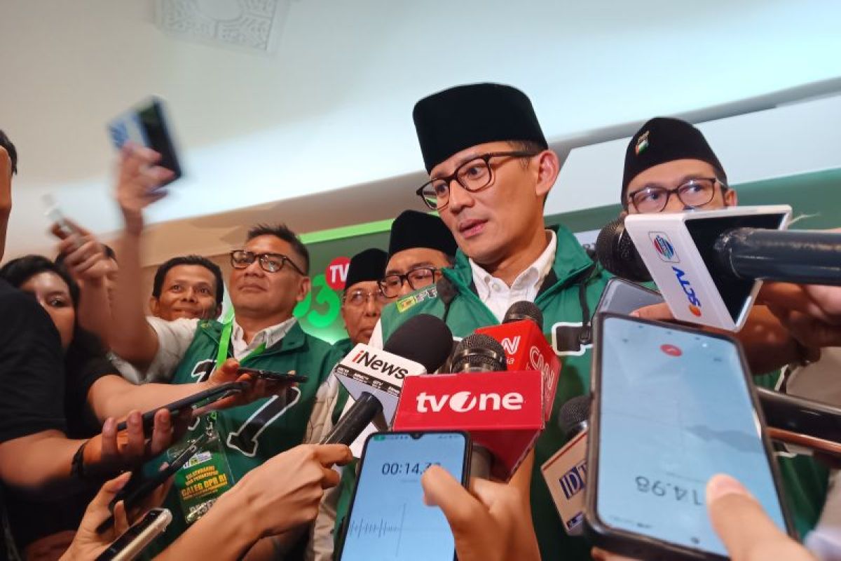 Sandiaga Uno ingin para caleg PPP kerja "all out" jelang Pemilu 2024