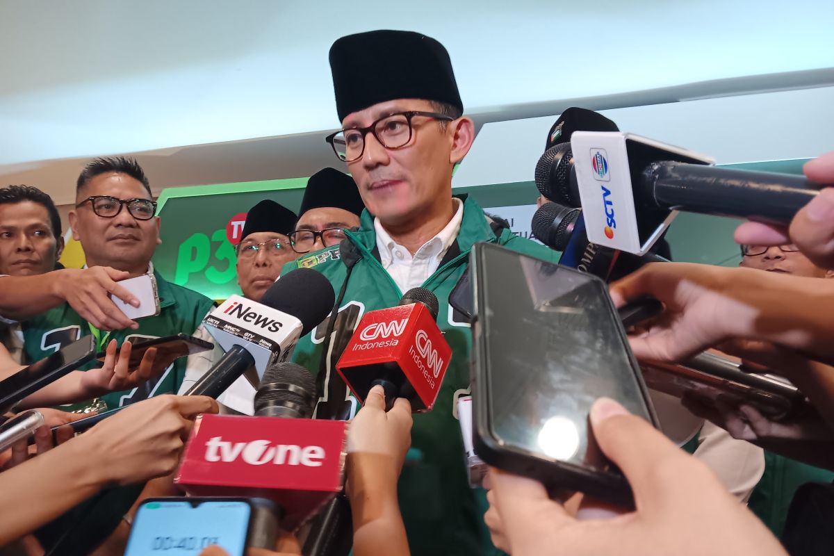 Sandiaga ungkap data PPP tidak menunjukkan pilpres satu putaran