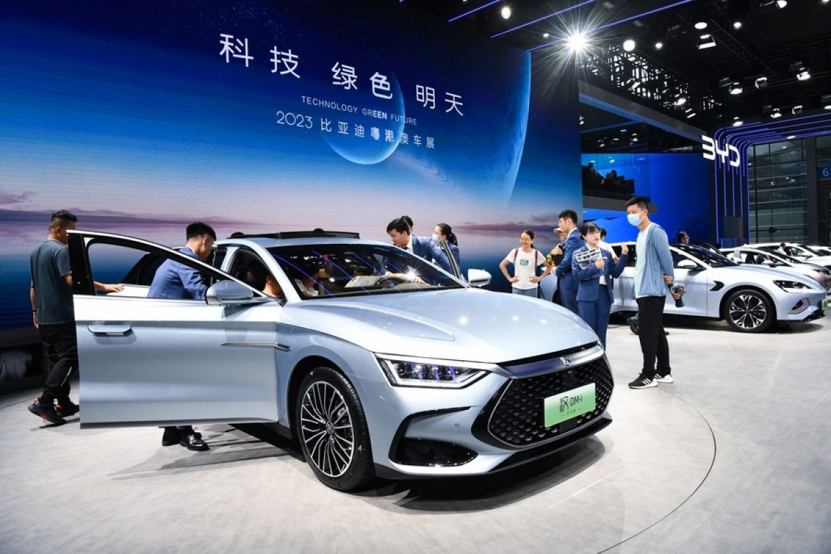 Penjualan kendaraan di China naik 13,8 persen pada Oktober 2023