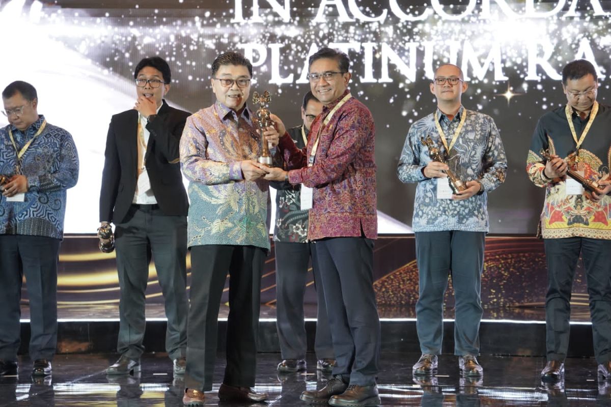 PLN Indonesia Power meraih Platinum Rank ASRRAT empat tahun berturut