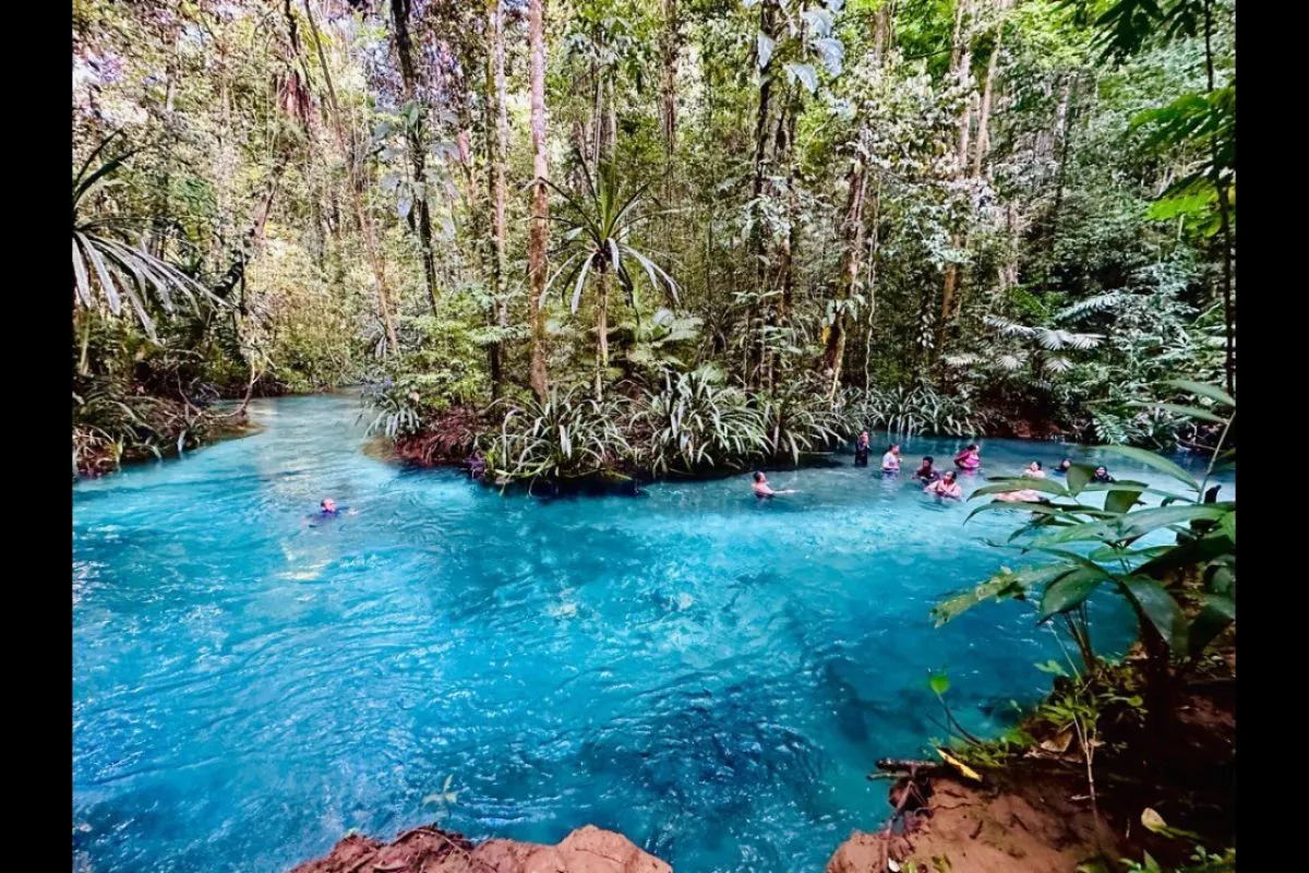Artikel - Kali Biru, surga di pedalaman Raja Ampat