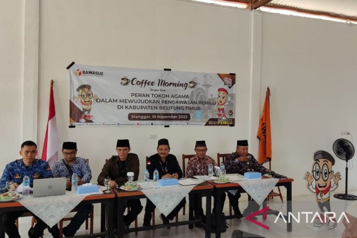 Bawaslu Belitung Timur gandeng tokoh agama sukseskan Pemilu 2024