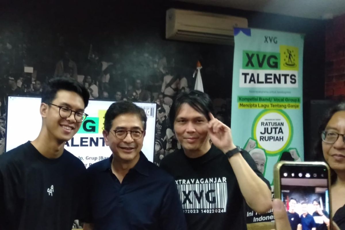 Alam Ganjar dan Ketum TPN ajak generasi muda ikuti XVG Talent