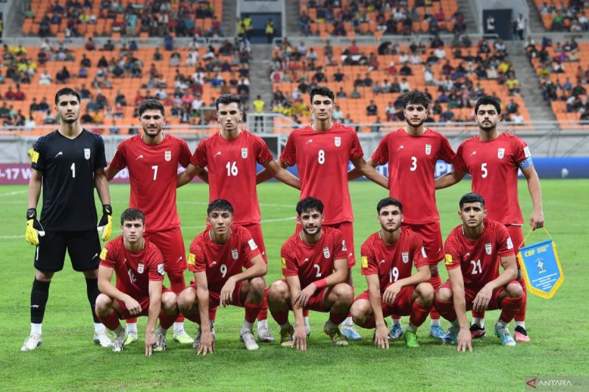 Usai bungkam Brazil, timnas Iran U-17 tak gentar lawan Inggris