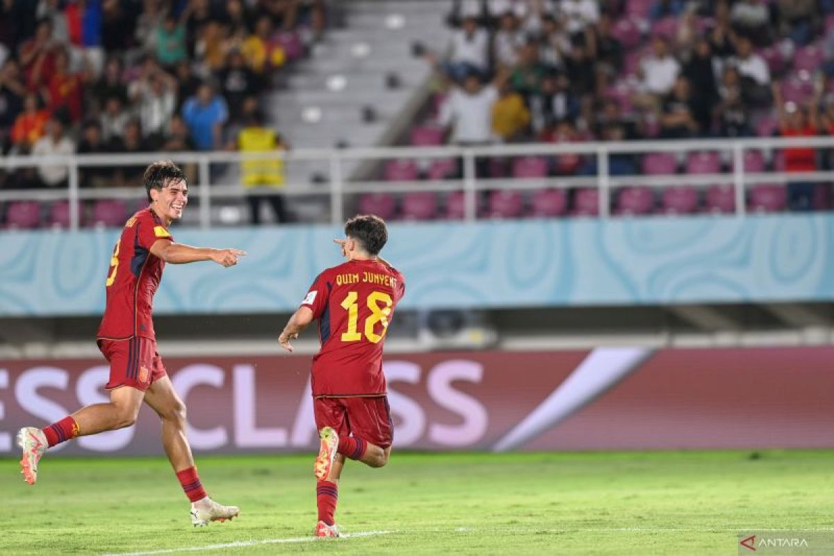 Spanyol melaju 16 besar Piala Dunia U-17 seusai bekuk Mali 1-0