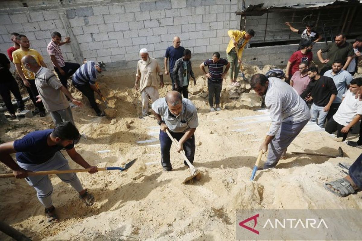 Kemenkes Palestina akan buat kuburan masal di komplek RS Al-Shifa