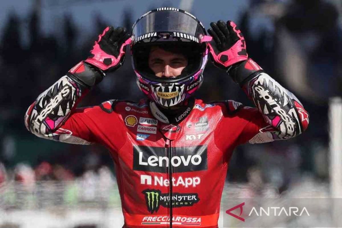 Enea Bastianini rebut pole MotoGP Portugal