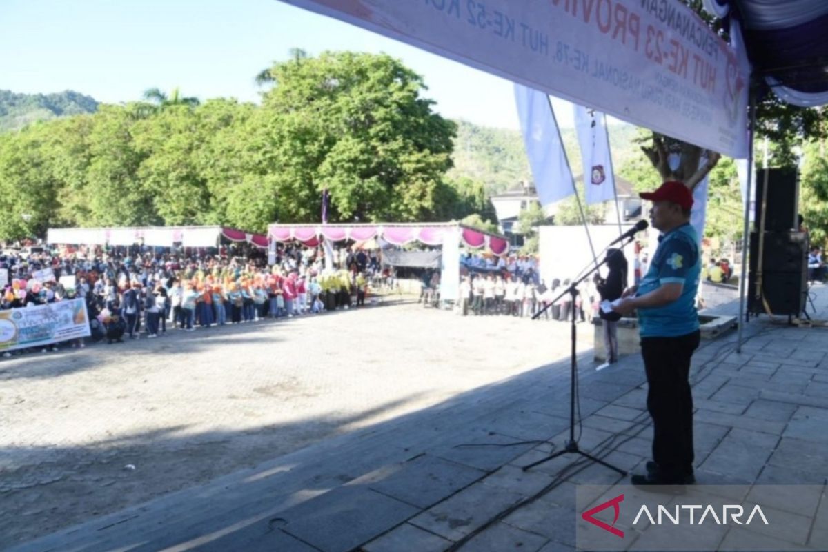 Gubernur mencanangkan HUT ke-23 Provinsi Gorontalo