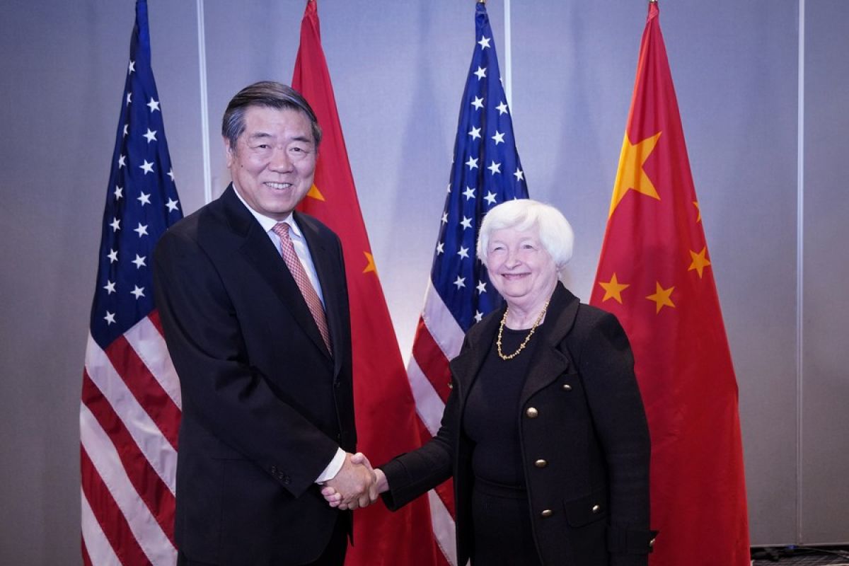 Wakil PM China gelar pembicaraan dengan Menkeu AS