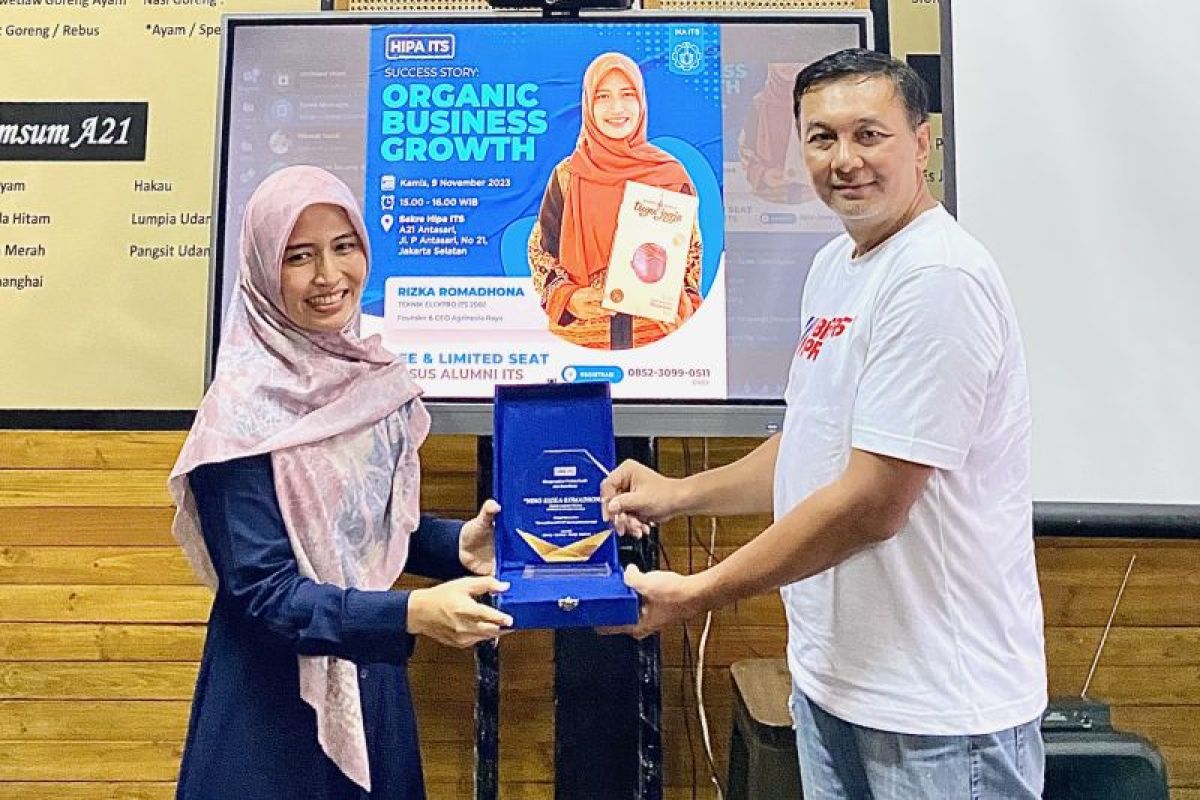 Alumni ITS berbagi pengalaman sukses kelola bisnis kuliner organik