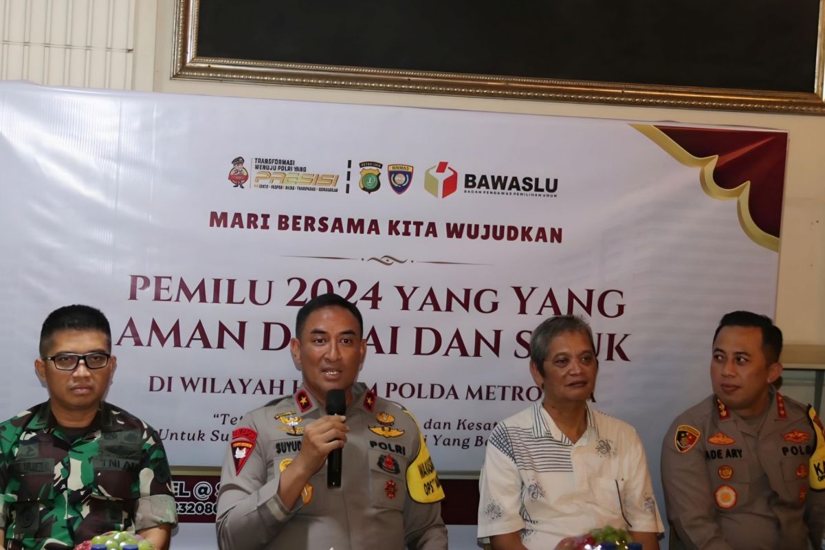 Strengthen local security ahead of elections: Greater Jakarta Police