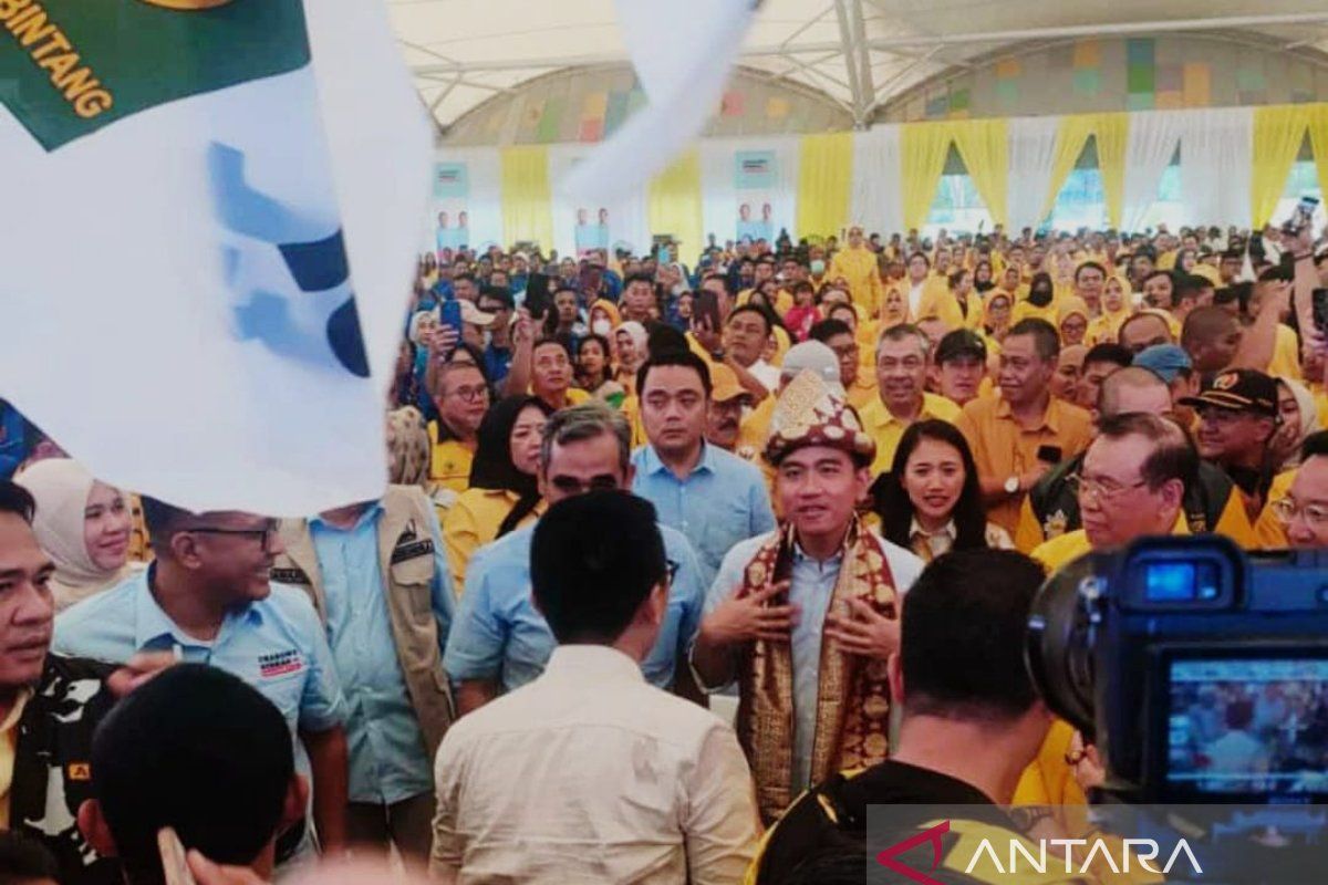 Gibran konsolidasi di Palembang dan optimis menang satu putaran