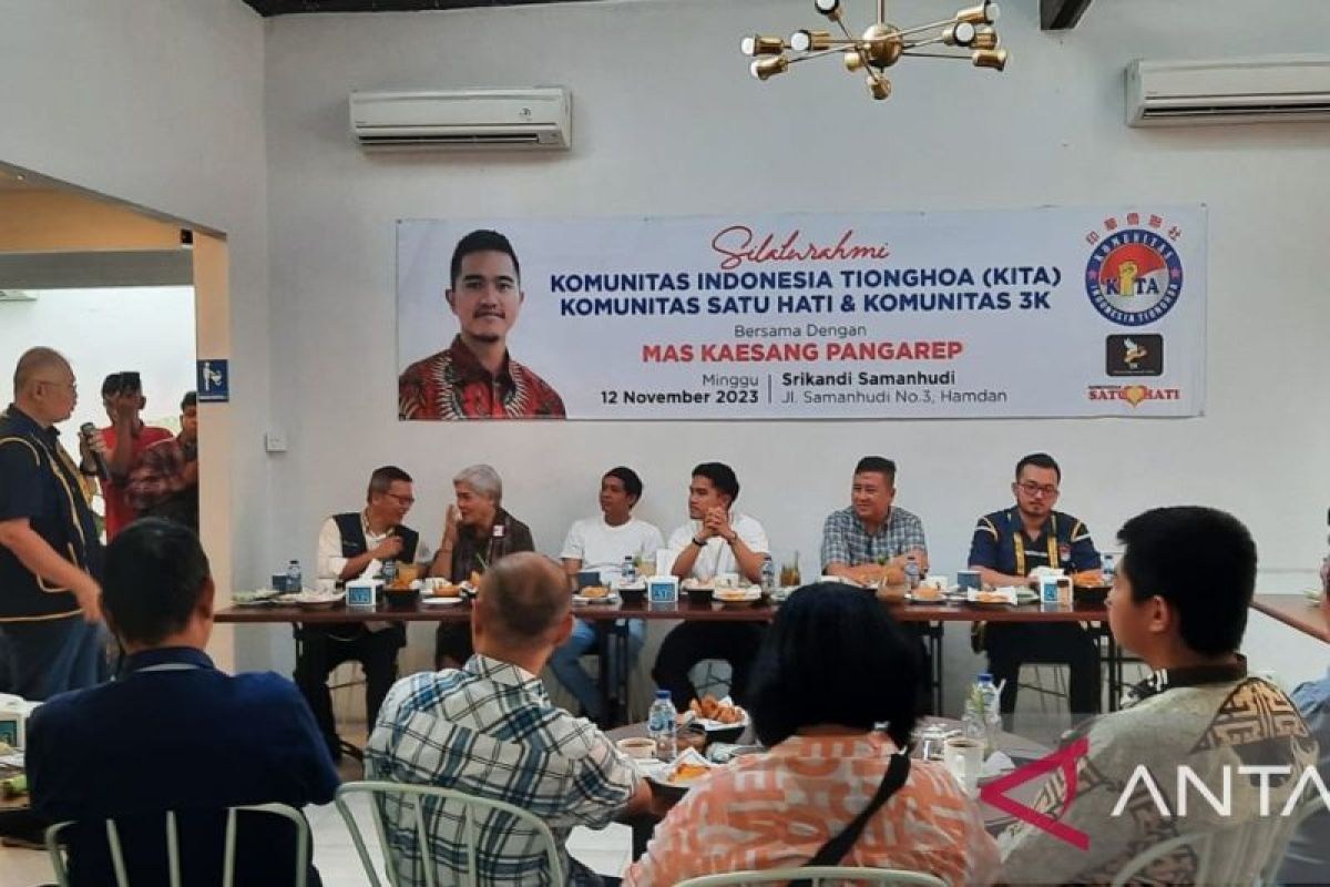 Kaesang ajak warga di Medan tidak golput pada Pemilu 2024