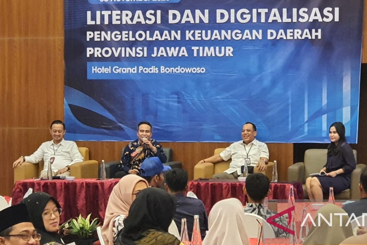 BPKAD Jatim sosialisasi literasi dan digitalisasi keuangan