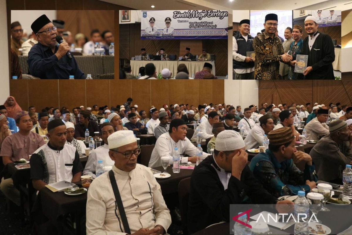 Pemkab Bangka Tengah gelar bimbingan teknis bagi pengurus masjid
