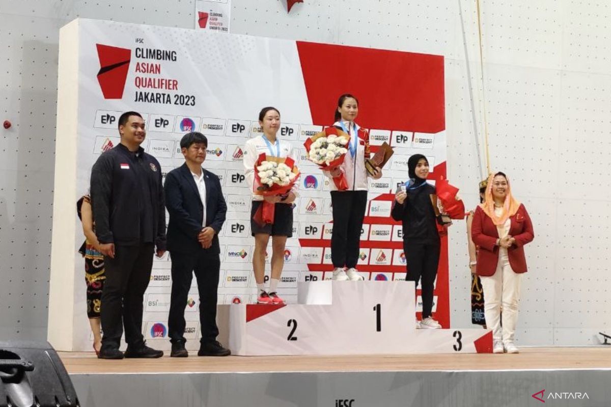 Rajiah Sallsabillah raih perunggu di speed women IFSC Asian Qualifier