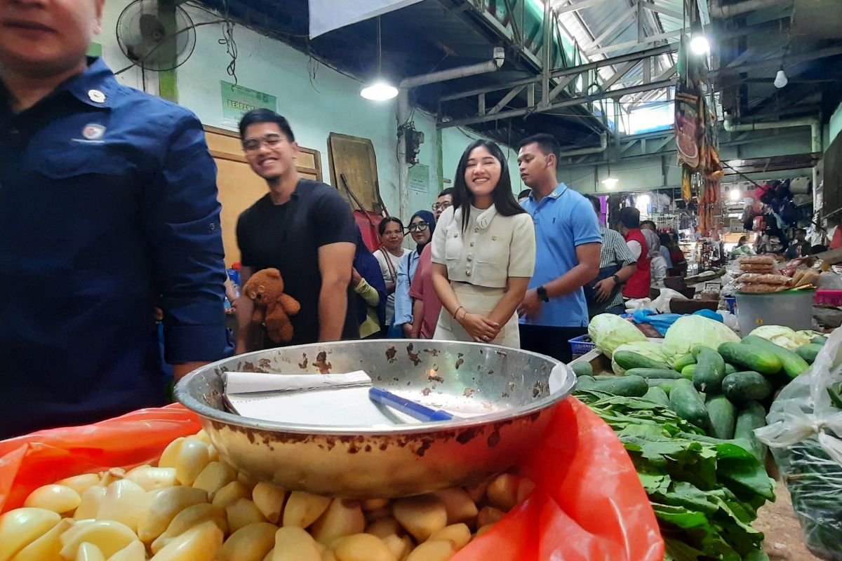 Ketum PSI Kaesang harapkan pasar tradisional di Medan lebih modern