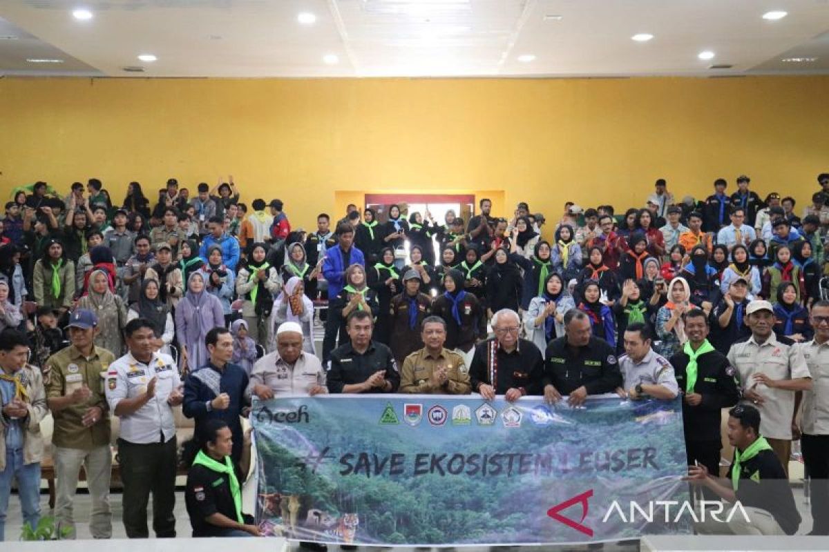 Mahasiswa pecinta alam se Indonesia refleksi isu lingkungan di Aceh