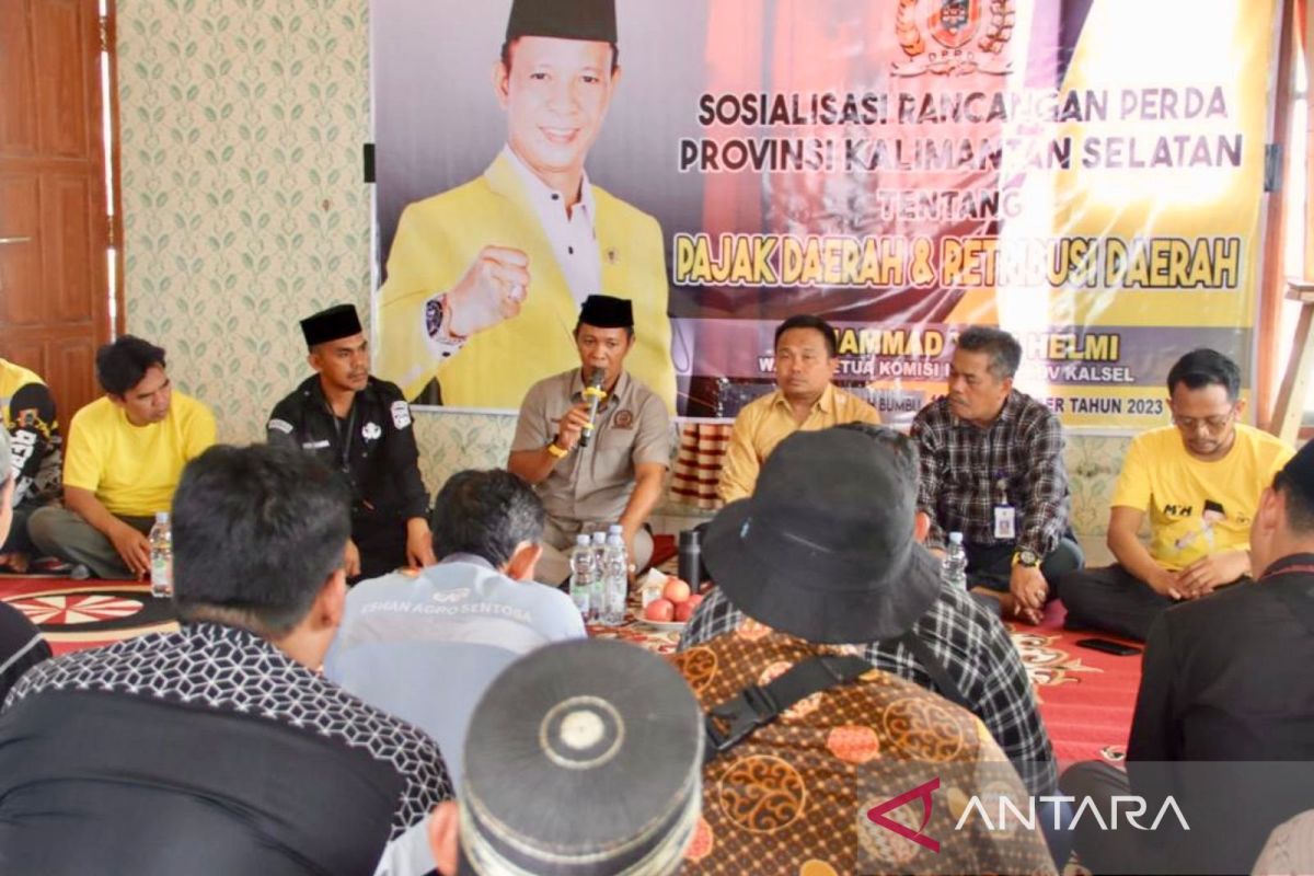 Anggota DPRD Paman Yani ingatkan hasil pungutan pajak kembali ke masyarakat