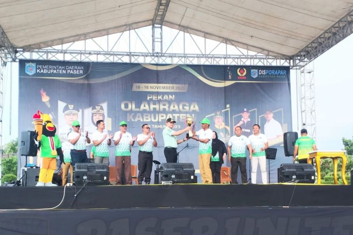 Bupati Paser resmikan pekan olahraga kabupaten ke-17