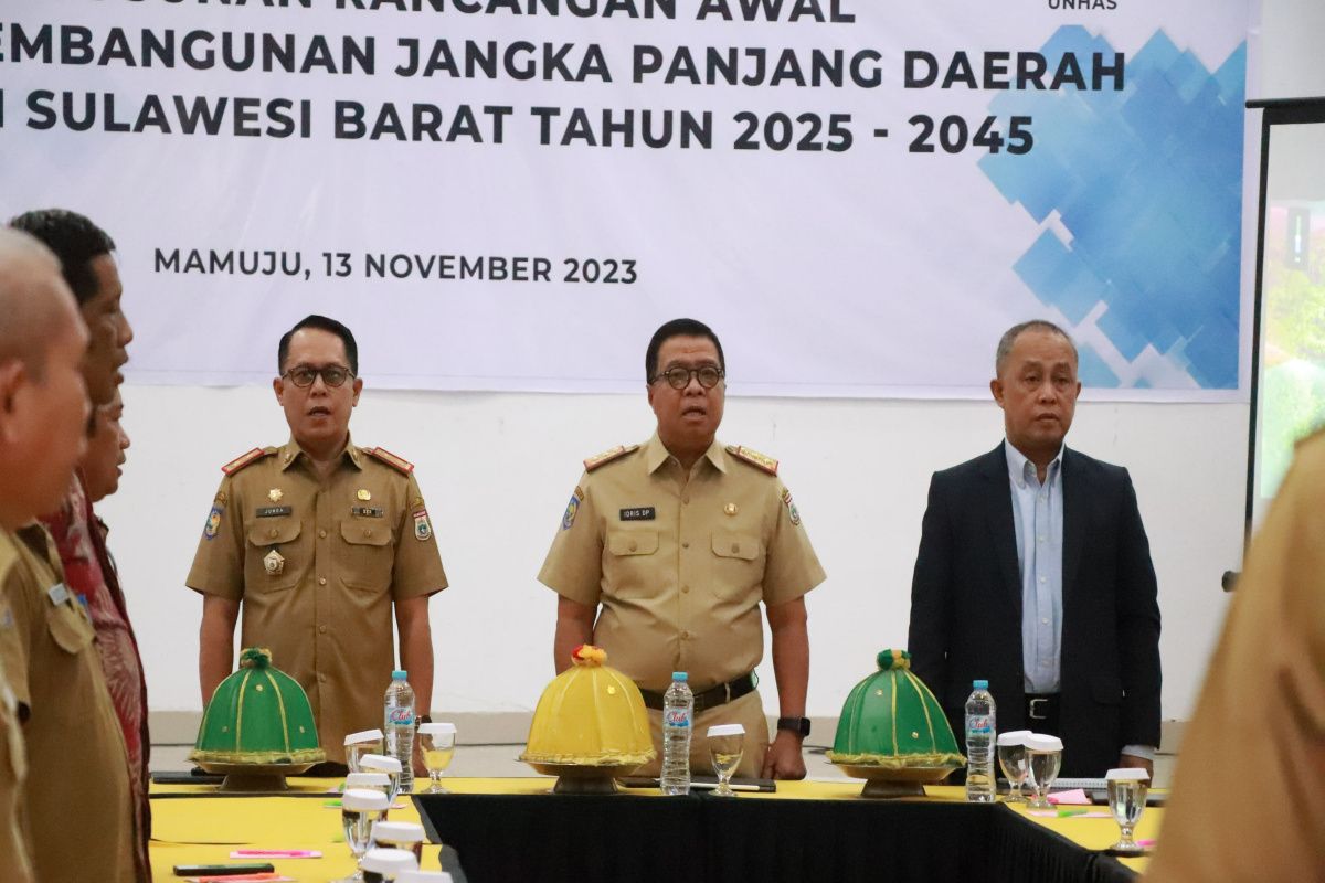 Pemprov Sulbar susun rencana pembangunan jangka panjang 2025-2045