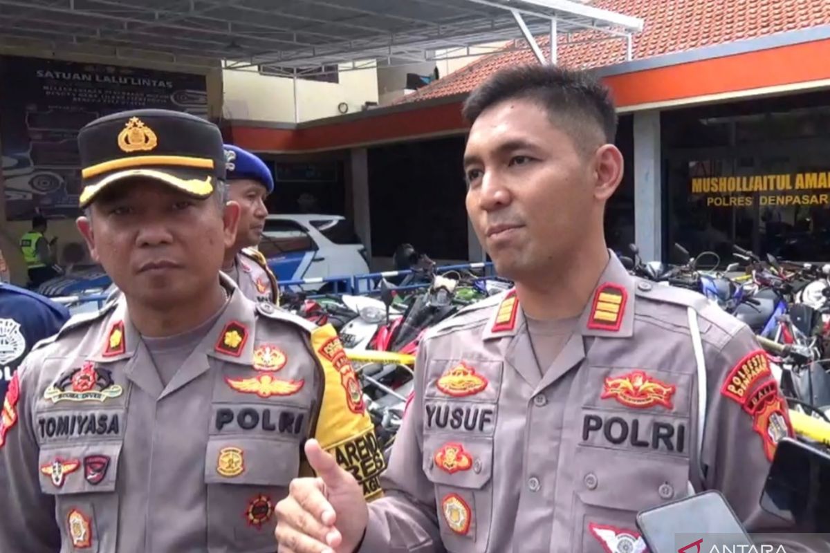 Polresta Denpasar sebut kabar tujuh orang tewas akibat balap liar itu hoaks