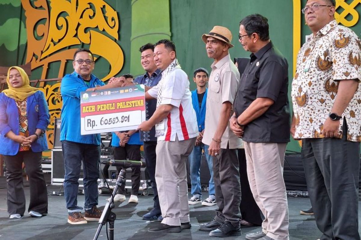 Aceh Peduli Palestina serahkan donasi Rp60 juta ke MER-C Indonesia