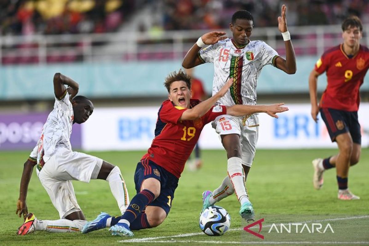 Piala Dunia U-17: Gol semata wayang Juan Henandez menangkan Spanyol atas Mali