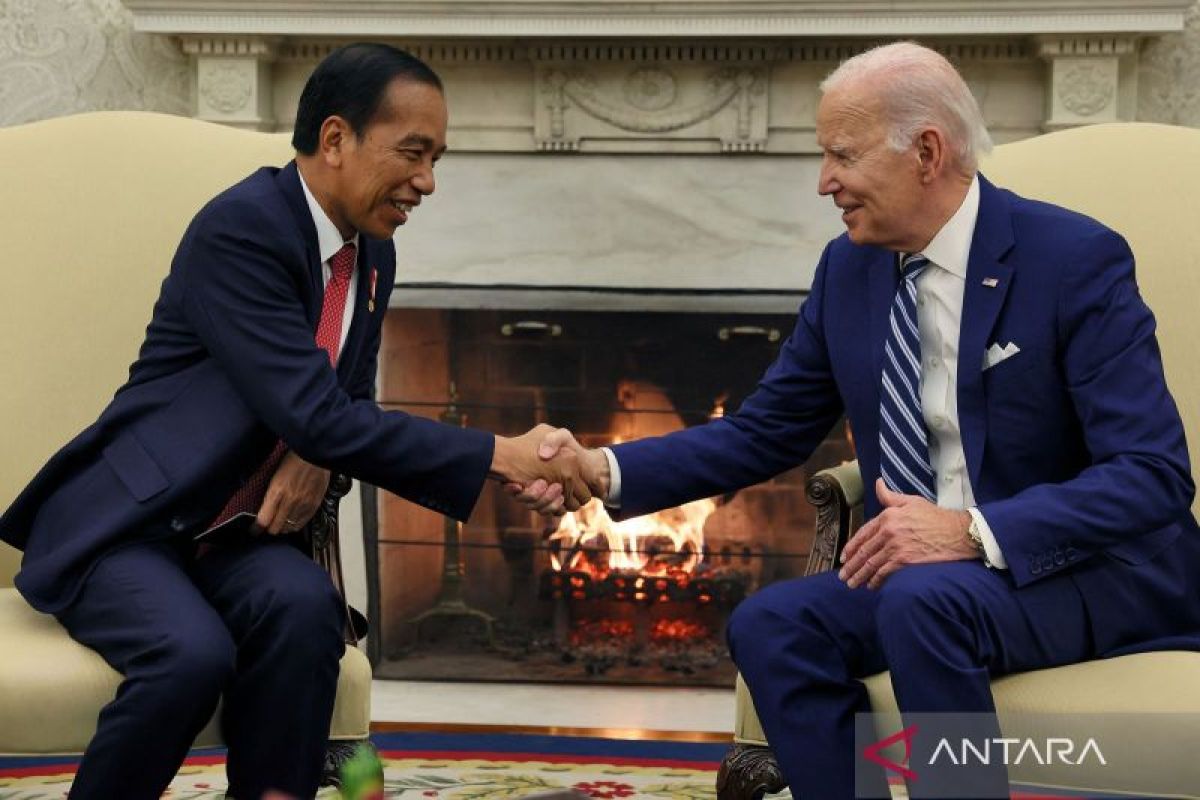 Presiden Jokowi ajak AS berkontribusi redakan agresi Israel di Gaza