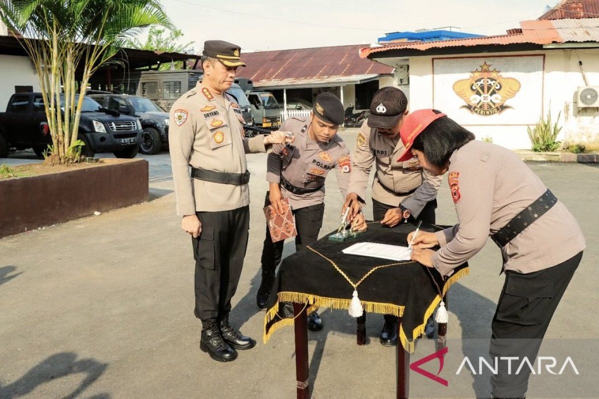 75 siswa SPN Polda Maluku ikut latihan kerja di Polresta