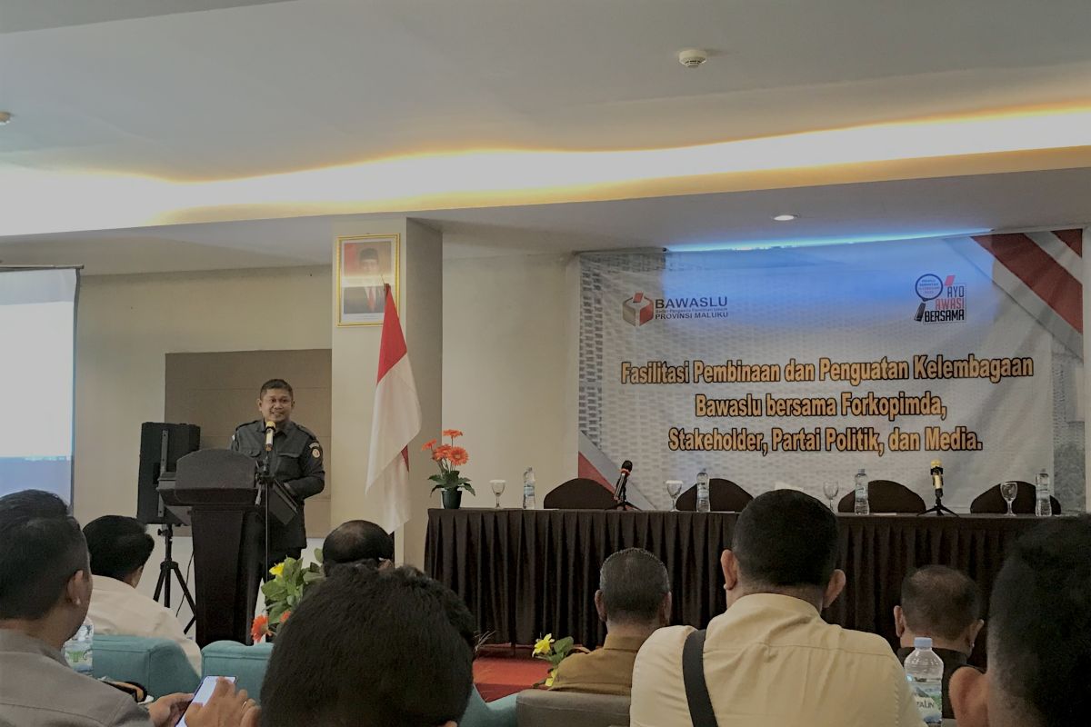 Bawaslu Maluku perkuat sinergi kelembagaan hadapi Pemilu 2024