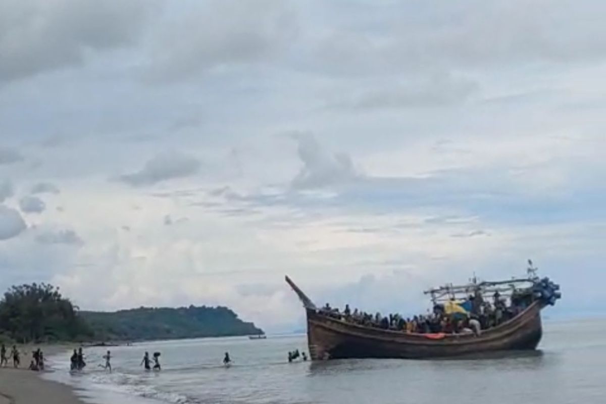 Imigran Rohingya kembali terdampar di Pidie Aceh