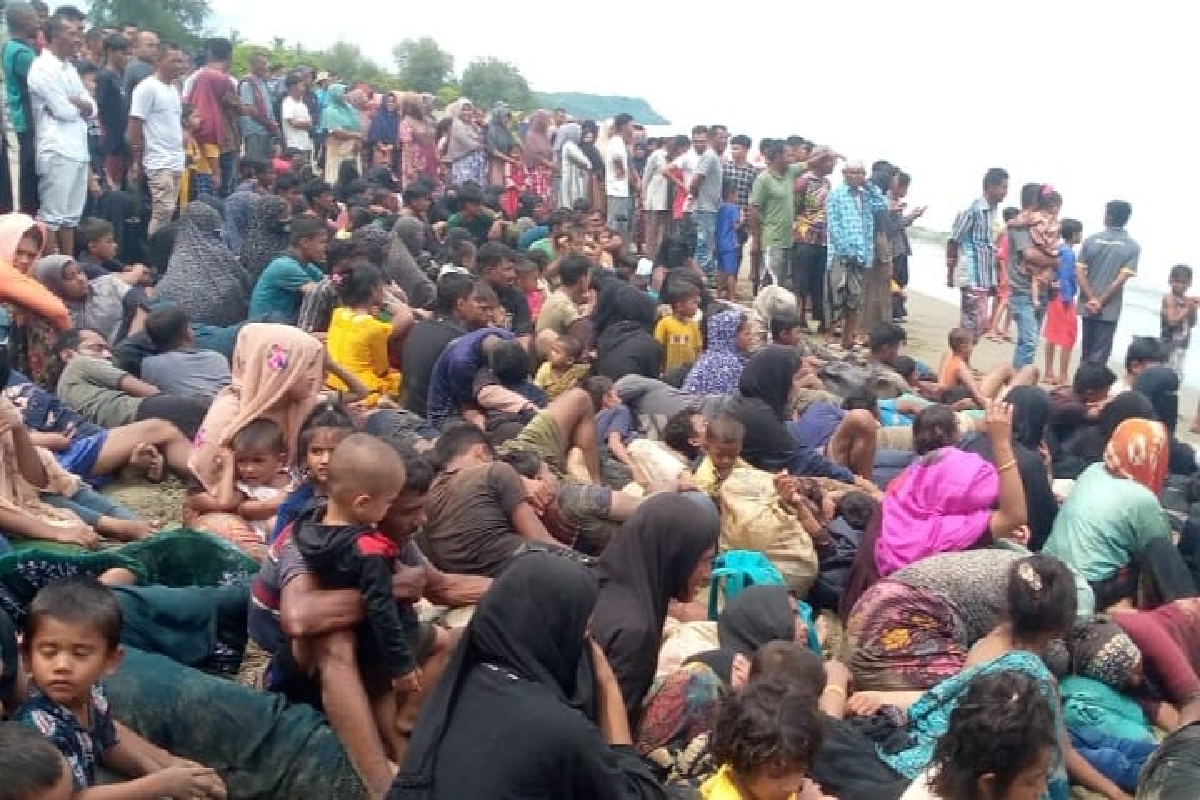 Sebanyak 196 imigran Rohingya kembali terdampar di perairan Aceh