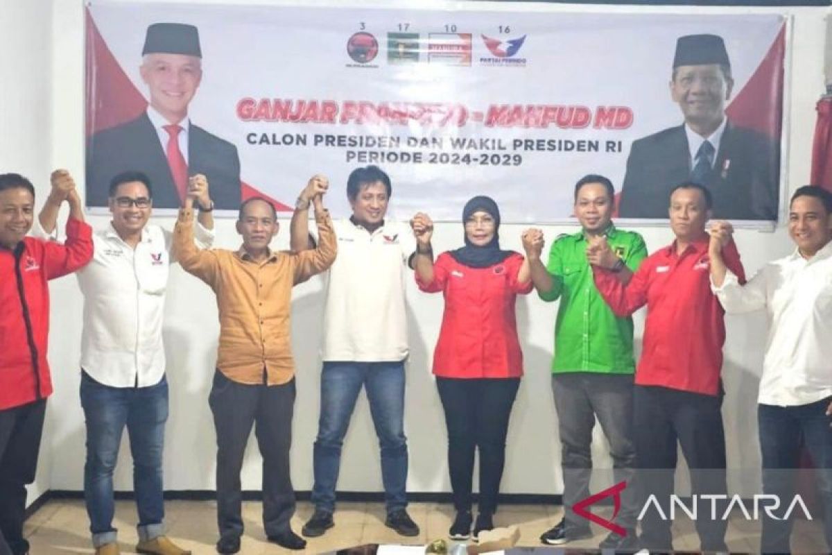 Tim Pemenangan Ganjar Mahfud Resmi Terbentuk Di Kota Mataram Antara