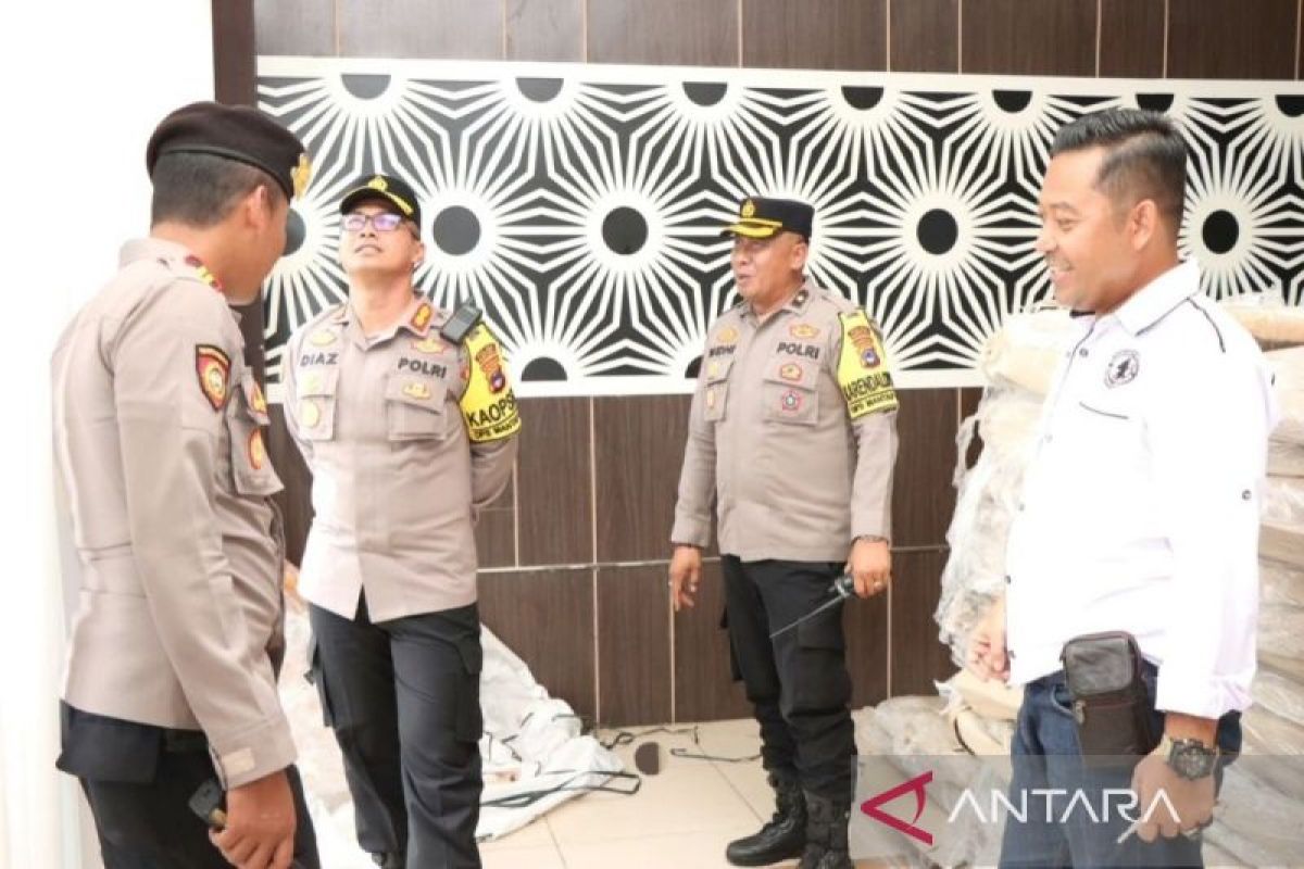 Polres Barito Kuala jaga gudang logistik pemilu 1x24 jam