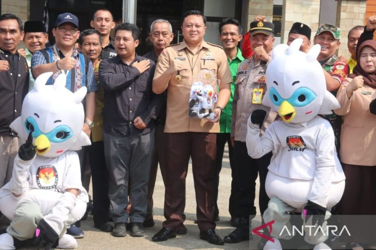 KPU Bogor isi Kirab Pemilu dengan kenalkan partai politik ke warga