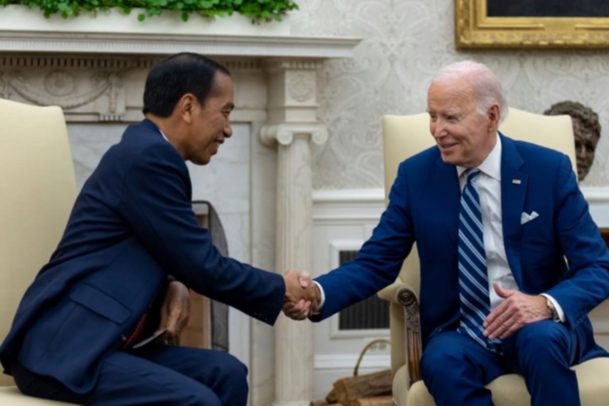 Presiden Jokowi minta Joe Biden hentikan perang di Gaza