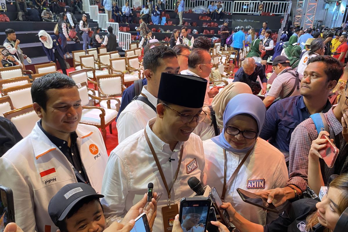 Anies: Nomor urut satu jadi referensi yang lain