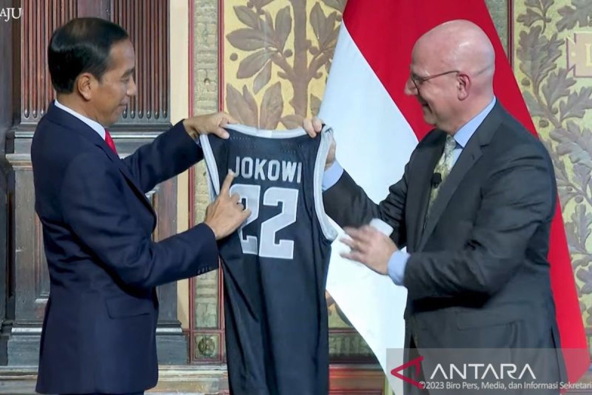 Presiden Jokowi bicara IKN di Universitas Georgetown Amerika