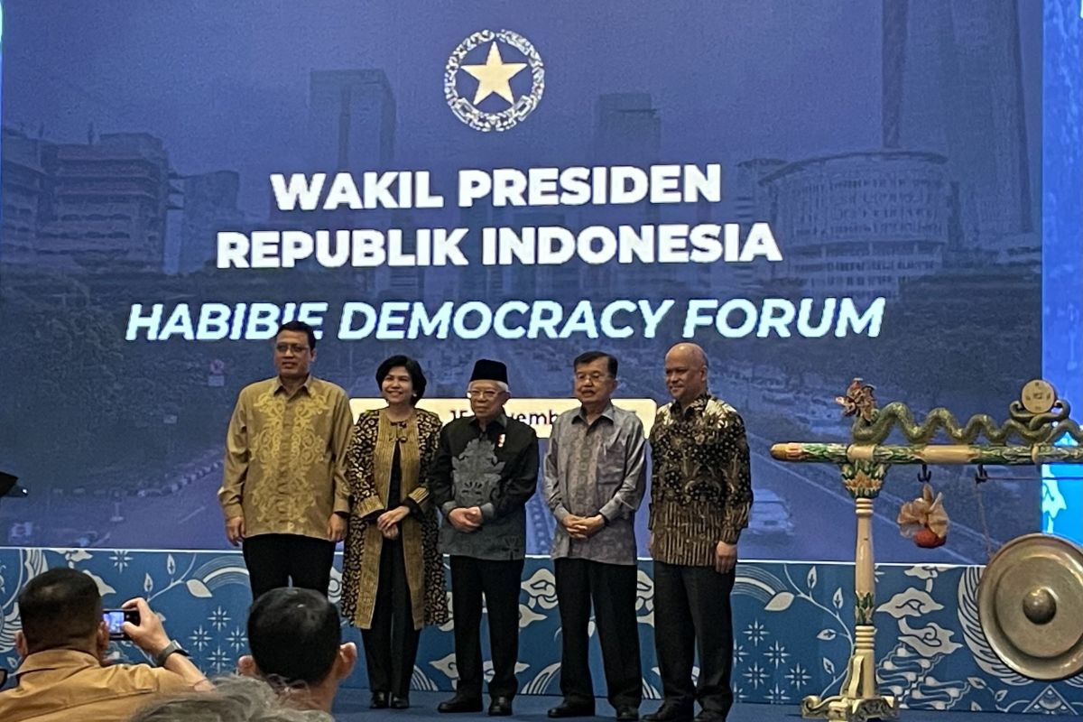 Wapres Ma'ruf puji peran BJ Habibie dalam transformasi demokrasi Indonesia