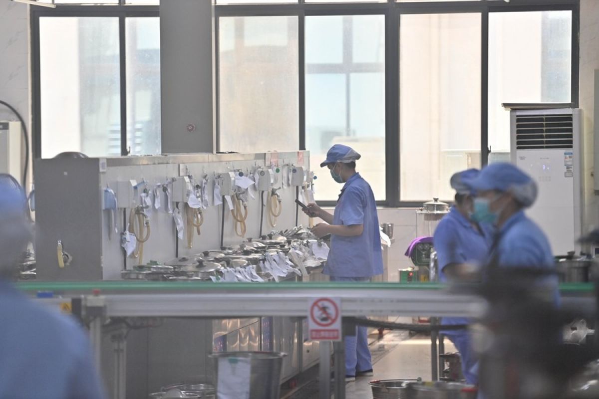 Output industri China naik 4,6 persen pada Oktober 2023