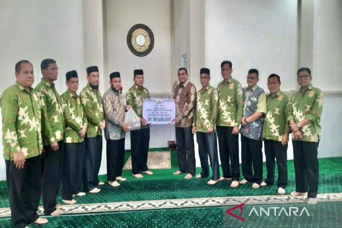 ASN Kemenag Aceh Besar kumpulkan Rp101 juta donasi untuk Palestina