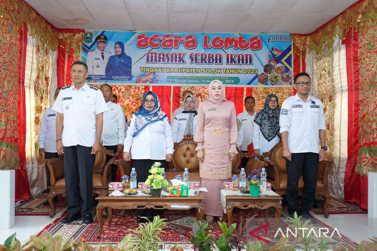 Pemkab Solok gelar lomba masak serba ikan giatkan gemarikan