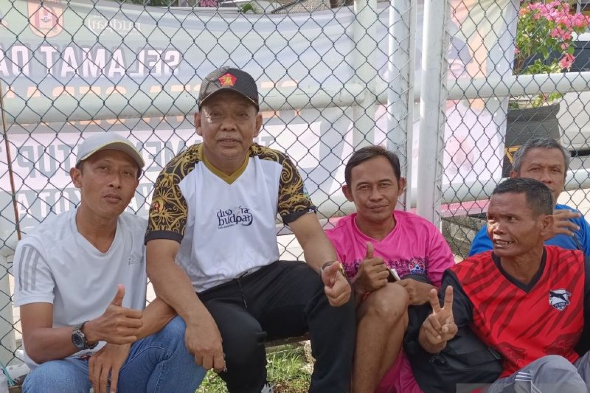 Dana pokir DPRD Banjarbaru sokong turnamen sepak bola usia 40